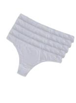 Kit/5 Calcinha Tanga Hering Intimates 77T0 Feminina Básica Algodão T. P/XXG Kit/5 Calcinha Tanga Hering Intimates 77T0 Feminina Básica Algodão T. P/XXG