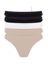 Kit/5 Calcinha Tanga Hering Intimates 77T0 Feminina Básica Algodão T. P/XXG Kit/5 Calcinha Tanga Hering Intimates 77T0 Feminina Básica Algodão T. P/XXG