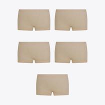 Kit 5 Calcinhas Boxer Sem Costura Lupo 40905-001