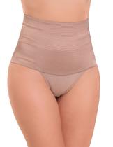 Kit 5 Calcinhas Cinta Modeladora de Compressão Cintura Reduzida Zero Barriga Lingerie De Fábrica