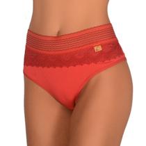 Kit 5 Calcinhas Cós Duplo Cintura Alta Tangão Detalhe Renda Kit 5 Calcinhas Cós Duplo Cintura Alta Tangão Detalhe Renda