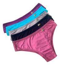 Kit 5 Calcinhas Feminina Confortável Kit 5 Calcinhas Feminina Confortável