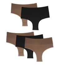 Kit 5 Calcinhas Segunda Pele Moda Íntima Femina Lingerie Kit 5 Calcinhas Segunda Pele Moda Íntima Femina Lingerie