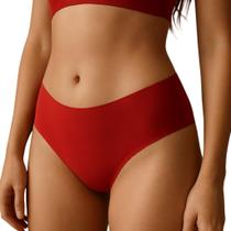 Kit 5 Calcinhas Sem Costura Lateral Larga Forrada Elástica Lingerie Feminina Confortável Discreta Kit 5 Calcinhas Sem Costura Lateral Larga Forrada Elástica Lingerie Feminina Confortável Discreta