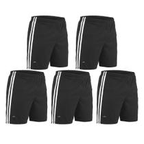 Kit 5 Calções Elite Oreste Granillo Plus Size Masculino