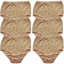 Kit 5 Calçola Senhora PLUS SIZE 100 Algodão G3 G4 G5