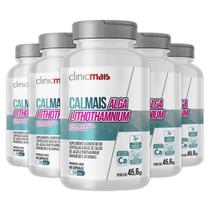 Kit 5 Calmais Alga Lithothamnium ClinicMais 60 Cápsulas Kit 5 Calmais Alga Lithothamnium ClinicMais 60 Cápsulas