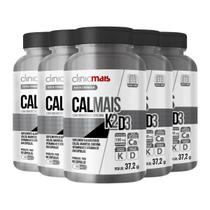 Kit 5 Calmais K2+D3 Clinicmais 60 Cápsulas Kit 5 Calmais K2+D3 Clinicmais 60 Cápsulas