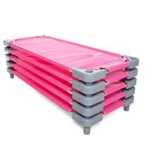 Kit 5 Camas Empilháveis Infantil Revestimento Lavável - Papibrink