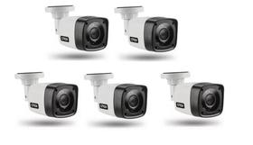 kit 5 Câmera Bullet 4x1 Hd 720p Lente 2,8mm Infra 20 Metros Citrox
