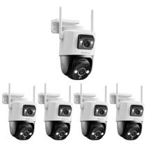 Kit 5 Câmera Inteligente Wi-Fi 3 Megapixels 360º iM9+ Full Color Intelbras Kit 5 Câmera Inteligente Wi-Fi 3 Megapixels 360º iM9+ Full Color Intelbras
