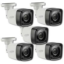 Kit 5 Cameras Externa/Interna 20M 4X1 Infravermelho 1Mp 2,8Mm