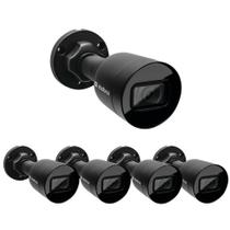 Kit 5 Câmeras IP 2 Megapixels 3.6mm 30m PoE VIP 1230 B BLACK G4 Intelbras
