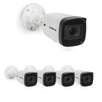 Kit 5 Câmeras IP 2 Megapixels 40m Zoom Motorizado VIP 3240 Z G2 Intelbras