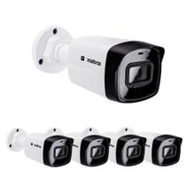 Kit 5 Câmeras IP 2 Megapixels Full HD 30m PoE VIPC 1230 B G2 Intelbras