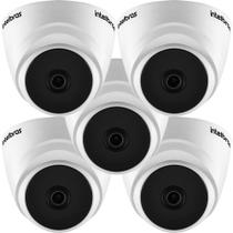 Kit 5 Câmeras Multi Hd 1 Megapixel 2.8mm 20m Vhc 1120 D Intelbras
