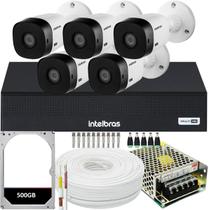 Kit 5 Câmeras Multi Hd 1120b Dvr Intelbras 8 Canais C/ Hd Kit 5 Câmeras Multi Hd 1120b Dvr Intelbras 8 Canais C/ Hd
