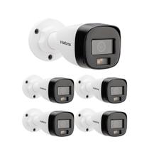 Kit 5 Câmeras Multi HD 2 Megapixels 20m VHD 1220 B FULL COLOR Intelbras