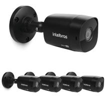 Kit 5 Câmeras Multi HD 2 Megapixels 30m VHD 1230 B BLACK Intelbras