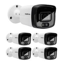 Kit 5 Câmeras Multi HD 2 Megapixels 40m Microfone Embutido VHD 3240 FULL COLOR + Intelbras