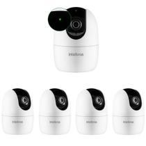 Kit 5 Câmeras Wi-Fi Inteligente 360 Com Alarme e Armazenamento em Nuvem iM4 C Intelbras