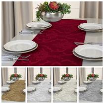 Kit 5 Caminho Trilho De Mesa Decorativo 1,40m X 0,40m Jacquard