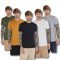 Kit 5 Camisa Masculina Plus Size G1 Algodão Top Style Original