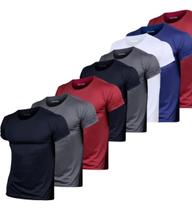 Kit 5 Camisas Dry Fit Academia Esportiva Com Proteção Uv Kit 5 Camisas Dry Fit Academia Esportiva Com Proteção Uv