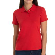 Kit 5 Camisas Polo Femininas Camiseta Gola Atacado Piquet