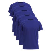 Kit 5 Camiseta Basica Azul Royal Kit 5 Camiseta Basica Azul Royal