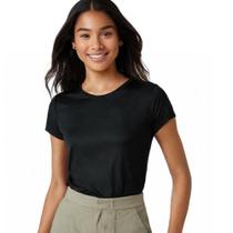 Kit 5 Camiseta Basica T-shirt Malha Fria (PV) Baby Look Feminina Lisa