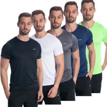 Kit 5 Camiseta Camisa Dryfit Masculina Treino Academia Fit - Ripoll