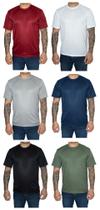 kIT 5 Camiseta Masculina Básica Lisa Dry Fit 100 Poliéster PREMIUM Ideal Para Treino Academia Corrida Caminhada