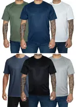 Kit 5 Camiseta Masculina Dry Fit Premium Academia Treino Corrida Casual Proteção UV Térmica