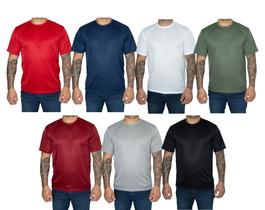 Kit 5 Camiseta Masculina DRY fit Proteção UV 50 Térmica Anti Suor Treino Academia Super Confortável