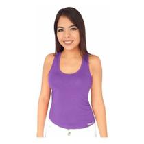 Kit 5 Camiseta Regata Feminina Academia Lisa Fitness Viscose
