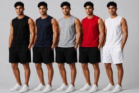 kit 5 Camiseta Regata Masculina kit 5 Camiseta Regata Masculina