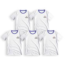 Kit 5 Camiseta Uniforme Escolar Prefeitura São Paulo Juvenil Kit 5 Camiseta Uniforme Escolar Prefeitura São Paulo Juvenil