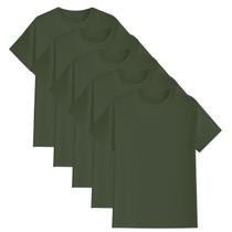 Kit 5 Camisetas Algodão Peruano Huxter Verde Kit 5 Camisetas Algodão Peruano Huxter Verde