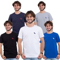 KIT 5 CAMISETAS BASICA GOLA REDONDA DIRETO DA FARBICA 100% ALGODÃO . br KIT 5 CAMISETAS BASICA GOLA REDONDA DIRETO DA FARBICA 100% ALGODÃO . br