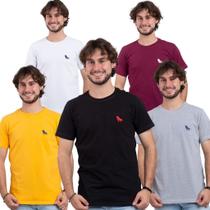 KIT 5 CAMISETAS BASICA GOLA REDONDA DIRETO DA FARBICA 100% ALGODÃO . br KIT 5 CAMISETAS BASICA GOLA REDONDA DIRETO DA FARBICA 100% ALGODÃO . br