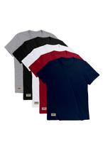 Kit 5 Camisetas Coloridas Basicas 100% Algodão 30.1 Di Nuevo Masculina Kit 5 Camisetas Coloridas Basicas 100% Algodão 30.1 Di Nuevo Masculina