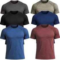 Kit 5 Camisetas Dry fit Masculina