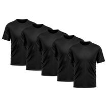 Kit 5 Camisetas Masculina Dry Fit Proteção Solar UV Básica Lisa Treino Academia Passeio Fitness Ciclismo Camisa