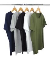 Kit 5 Camisetas Masculinas de Algodão Premium 13 Kit 5 Camisetas Masculinas de Algodão Premium 13