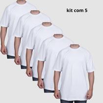 Kit 5 Camisetas Oversized 100% Algodão Uniex Streetwear