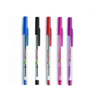 Kit 5 Canetas Esferográficas Compactor 0,7mm ponta fina