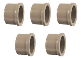 Kit 5 Cap Pvc Soldavel Tampao 25mm Plastilit