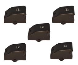 Kit 5 capa botao interruptor vidro gol g4 g5 g6 g7 2015 2016 2017 2018