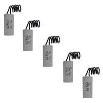 Kit 5 Capacitor Permanente 140uF 250Vac EPX com Fio